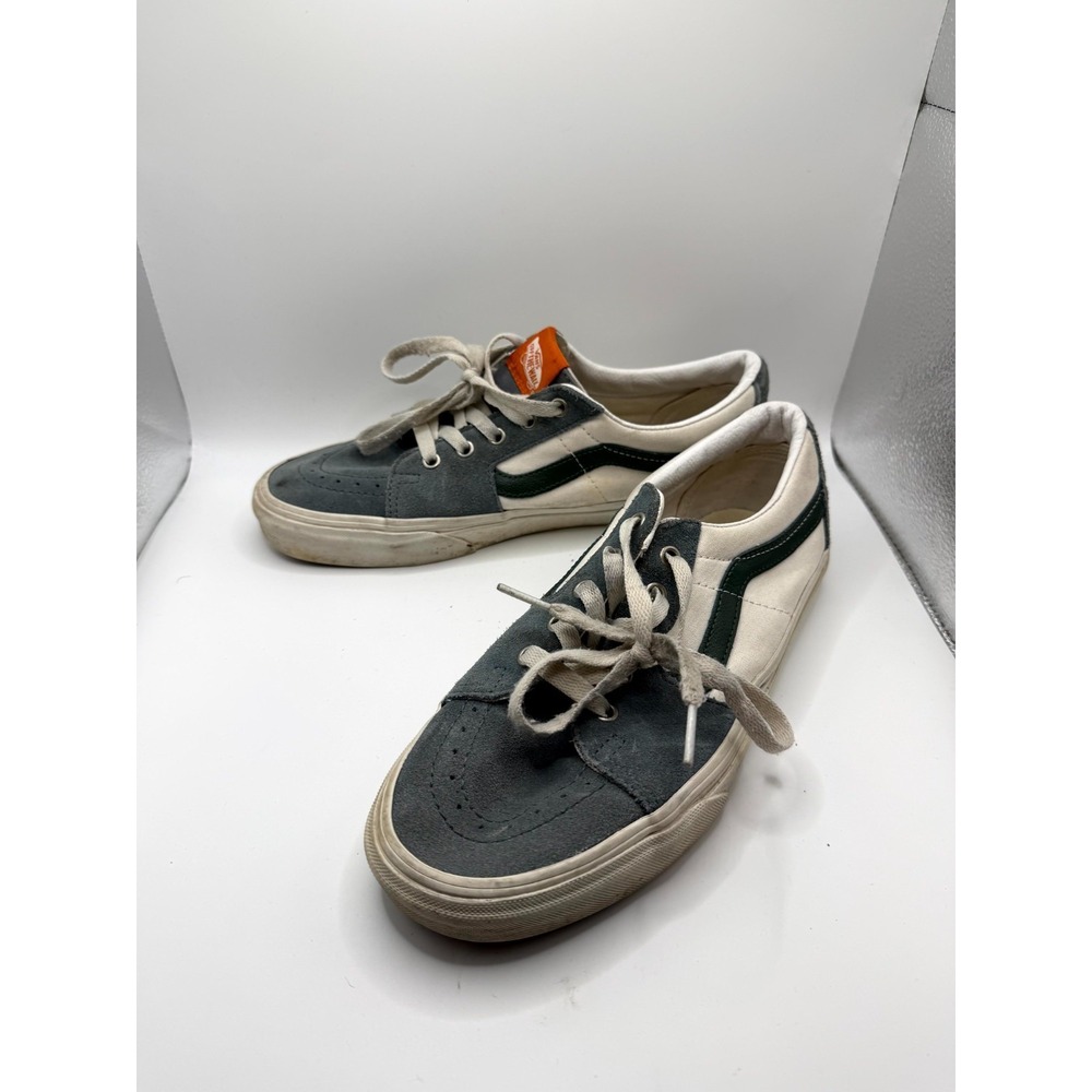 Vans Classic Sk8 Low VN0A5KXDBLG Mens 8.5 Sneaker Blue Green Skateboard Shoes